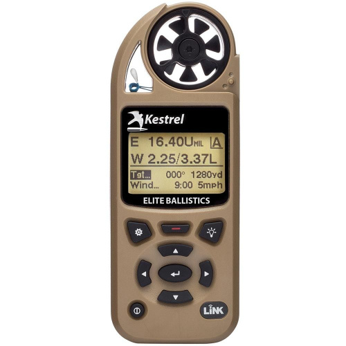 Метеостанція Kestrel 5700 Elite Applied Tan з Bluetooth та балістичним калькулятором