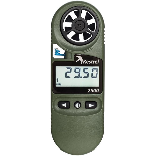 Метеостанція Kestrel 2500NV Olive з нічним підсвічуванням