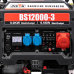 Генератор бензиновий трифазний 9 кВт Bison BS12000-3 - 7