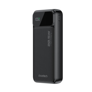Повербанк 20000 mAh Choetech B729 Black 22.5W QC3.0 PD3.0