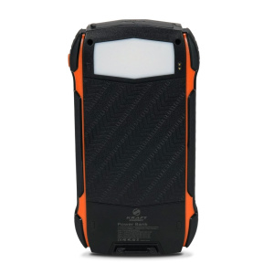 Повербанк с солнечной панелью 30000mAh Power Bank Kraft TPB-1830SLP Orange 18W QC2.0 LED-фонарь