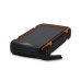 Повербанк с солнечной панелью 30000mAh Power Bank Kraft TPB-1830SLP Orange 18W QC2.0 LED-фонарь - 4
