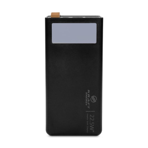 Повербанк 50000mAh Power Bank Kraft KPB-2350FCL Black 22.5W QC3.0 LED-ліхтар
