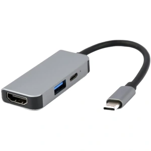 Cablexpert A-CM-COMBO3-02 USB-C 3-в-1 (USB/HDMI/PD) Док станція