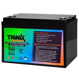 TRINIX LiFePo4 100 Ah 12V Акумуляторна батарея