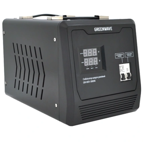 Green Wave Mauser 3000VA (2100Вт) Стабілізатор напруги релейний DC140-260V, AC220