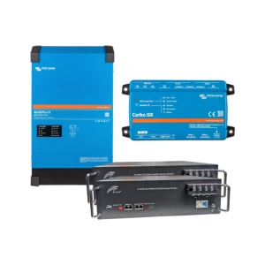 VictronEnergy MultiPlus-II + Ritar R-LFP51.2V100AH Система безперебійного живлення 4кВт 10,2кВт●год