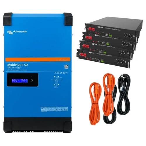Victron Energy MultiPlus-II + Dyness 2.4кВт 9.6кВт•год Система автономного живлення однофазна