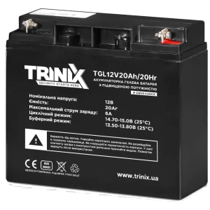 TRINIX GEL 12V 20Ah Аккумуляторная батарея