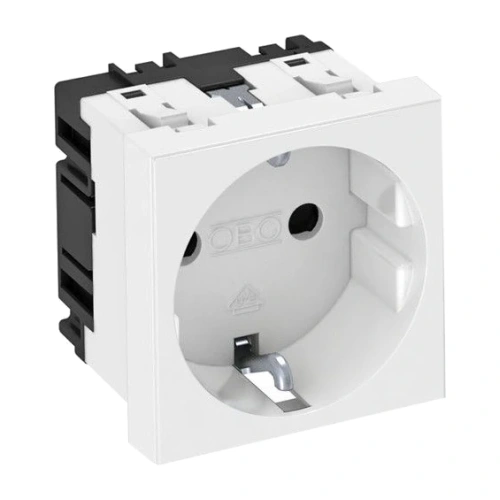 OBO Bettermann 6120008 Розетка модуль 45 одинарна пряма