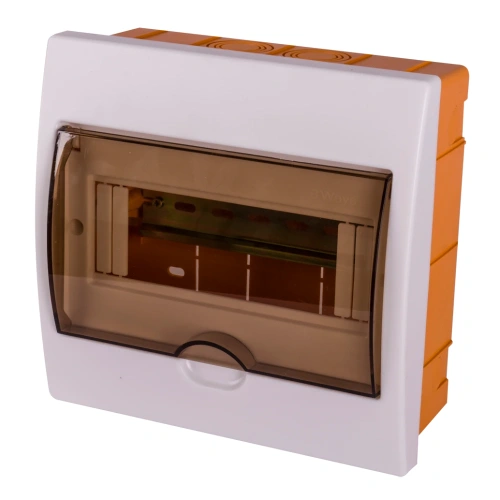 Enext e.plbox.stand.w.08k Корпус пластиковий 8-модульний вбудований