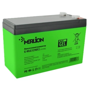 MERLION G-MLG1290F2 9А•г 12В мультигель Свинцево-кислотна акумуляторна батарея