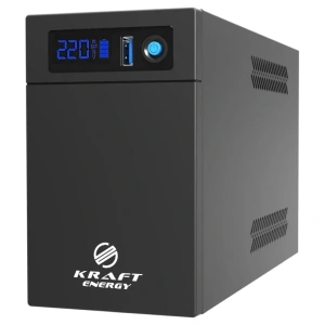 Kraft KRF-1200VA/720W(LED) LiFePO4 UPS Джерело безперебійного живлення