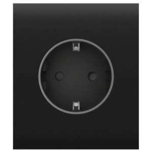 Ajax CenterCover (basic) [type F] Black Фронтальна панель