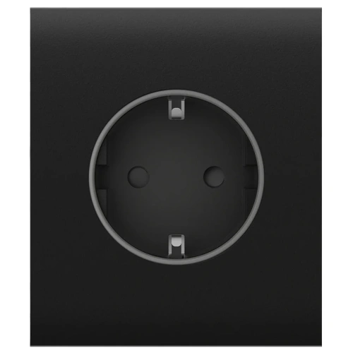 Ajax CenterCover (basic) [type F] Black Фронтальна панель