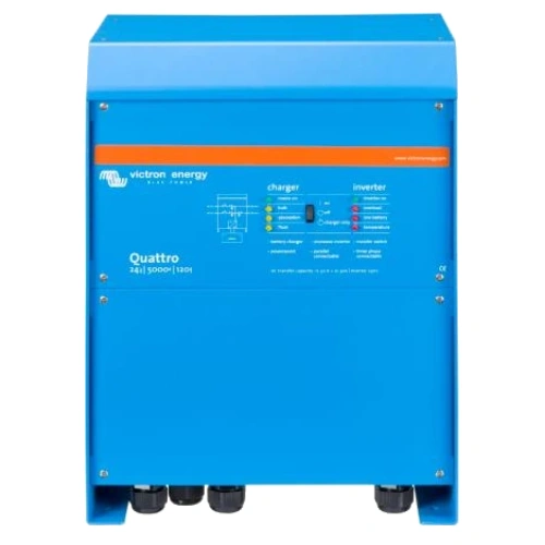 VictronEnergy Quattro 24/5000/120-100/100 однофазний чиста синусоїда Інвертор