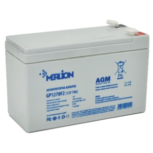 MERLION AGM GP1270F2 12В 7А•г Акумуляторна батарея