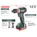 Metabo PowerMaxx BS 12 BL Q 12V 2x2Ah Li-Power (601045500) Акумуляторний безщітковий дриль-шуруповерт - 1
