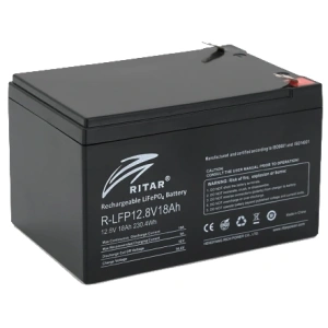 Ritar LiFePO4 12.8В 18А•г Літієва акумуляторна батарея