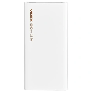 VIDEX VPB-310 22.5W White 10000mAh Повербанк