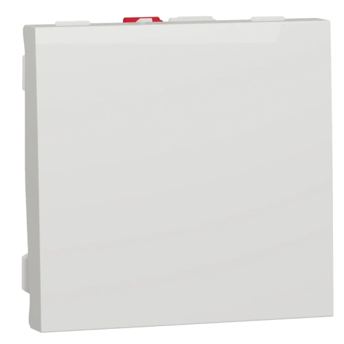 Schneider Electric New Unica NU320118 Вимикач 1-клавішний схема 1, 10А 2 модулі білий
