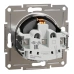 Schneider Electric EPH2900171 Asfora Розетка 220В антрацит, пластик, із заземленням, Schuko, без захисної кришки, без шторок, для врізного монтажу - 1