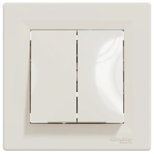 Schneider Electric Asfora EPH0300123 Вимикач двоклавішний самозатискний