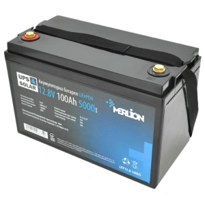 Merlion LiFePO4 12.8V 100AH Акумуляторна батарея