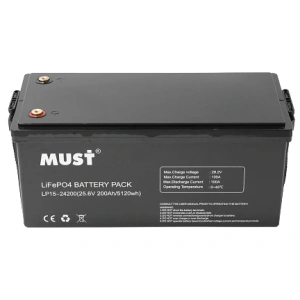 Must LP15-24200 25.6В 200А•г Літієва акумуляторна батарея