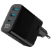 Gembird TA-UC-PDQC30LCD-BK-02 Мережевий зарядний пристрій - 1