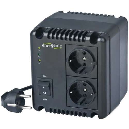 EnerGenie EG-AVR-1001 220В 1000 ВА Автоматичний регулятор та стабілізатор