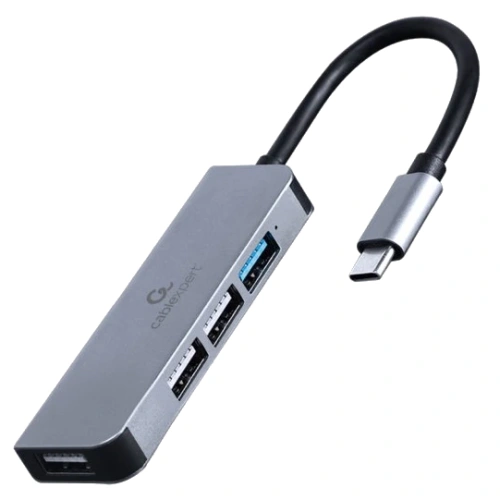Cablexpert UHB-CM-U3P1U2P3-01USB-С 1 х USB 3.1 Gen1 (5 Gbps), 3 х USB 2.0 USB-концентратор