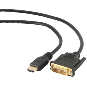 Cablexpert CC-HDMI-DVI-0.5M Кабель HDMI - DVI 18+1pin M, 0.5m