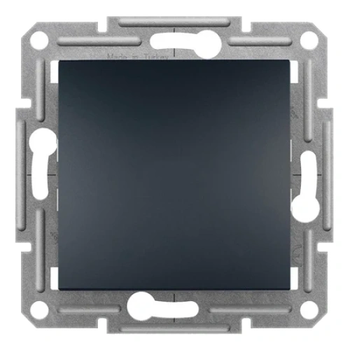Schneider Electric EPH0100171 Asfora Вимикач 1-клавішний антрацит