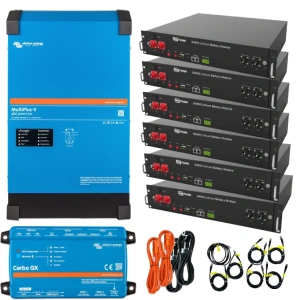 VictronEnergy MultiPlus-II + Dyness 4кВт 14.4кВт•г Система безперебійного живлення однофазна