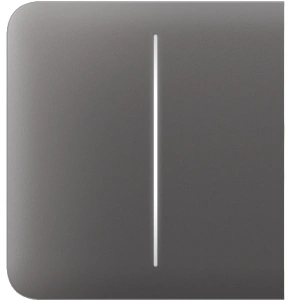 Ajax SideButton (2-gang) [55] grey Кнопка
