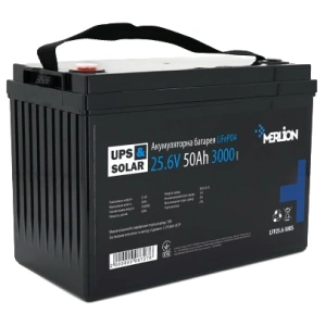 Merlion LFP25.6-50 25.6В 50А•год 40А Літієва акумуляторна батарея