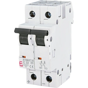 ЕТІ ETIMAT 10 DC 2p C 32A (6 kA) Автоматичний вимикач