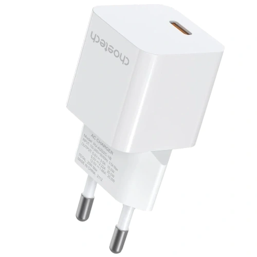 Choetech PD5010 mini White PD20W GAN USB-C Адаптер
