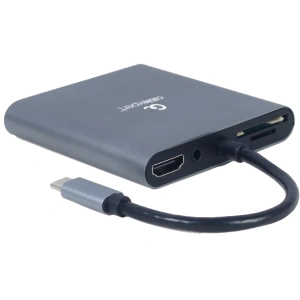 Cablexpert A-CM-COMBO6-01 USB-C 6-в-1 Док станція