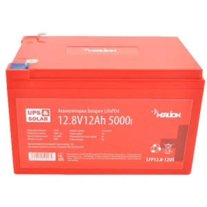 Merlion LiFePO4 12.8В 12А•г Літієва акумуляторна батарея