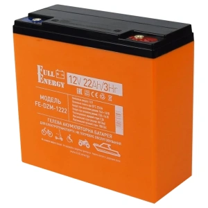 Full Energy FE-DZM-1222 12В 22А•год тяговий гелевий Акумулятор