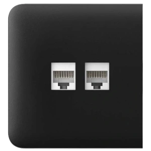 Ajax SideCover (LAN) black Фронтальна панель