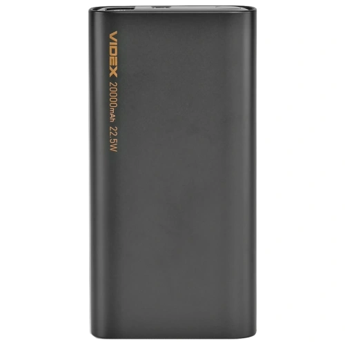 VIDEX VPB-320 22.5W Black 20000mAh Повербанк
