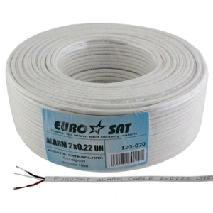 EUROSAT 10x0.22 CU Кабель (бух 100м)
