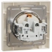 Schneider Electric Asfora EPH3100123 Розетка із кришкою, із заземленням - 1