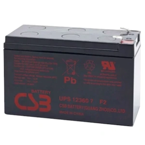 CSB UPS12360 12V7Ah Акумуляторна батарея