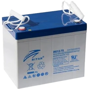 RITAR DG12-75 12V 75Ah Аккумуляторная батарея