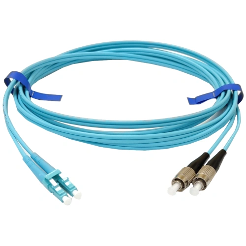 CMS FC/UPC-LC/UPC MM (OM3) 3м Duplex Slim Патчкорд оптичний
