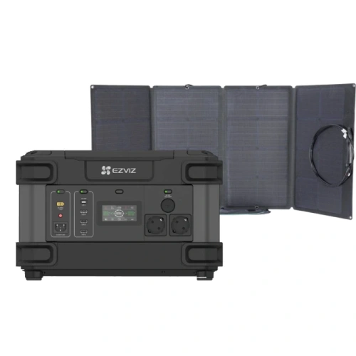 Ezviz CS-PS1300 (CN066)(FR) + EcoFlow 160W Система автономного живлення однофазна